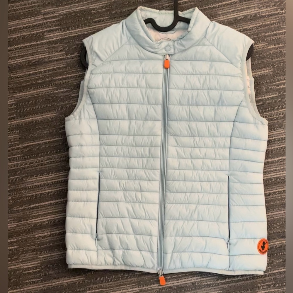 Save the duck light blue vest
